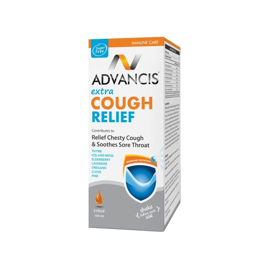 Advancis Extra Cough Relief sirup za odrasle 100 ml