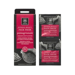 Express beauty maska za lice – nar – blistavost i obnavljanje 2×8 ml