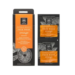 Express beauty maska za lice – narandža – blistavost 2×8 ml