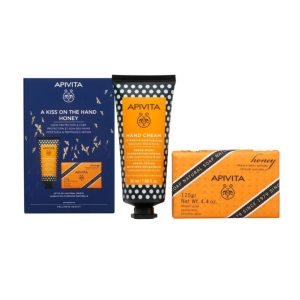 Set intenzivna hidratantna krema za ruke 50 ml + prirodni sapun med 125 g