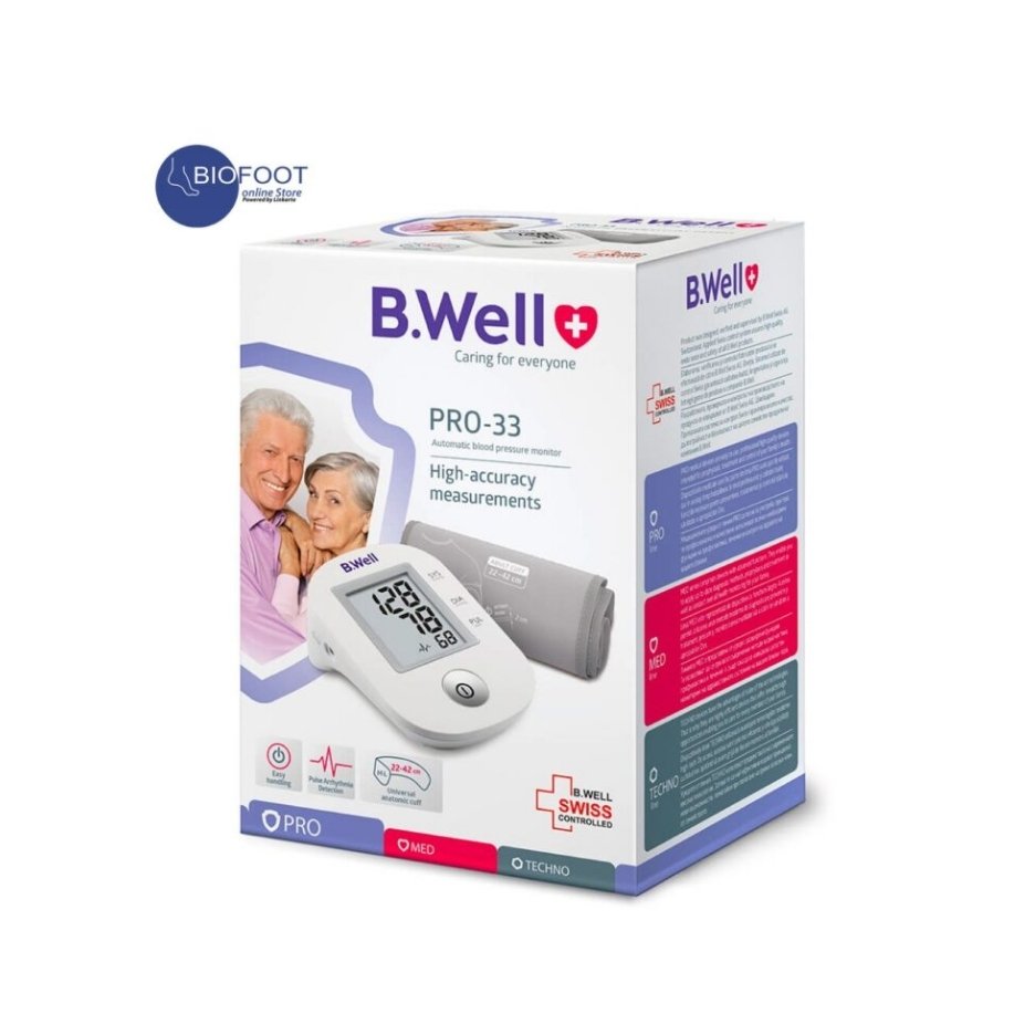 B Well Tlakomjer nadlaktica PRO 33
