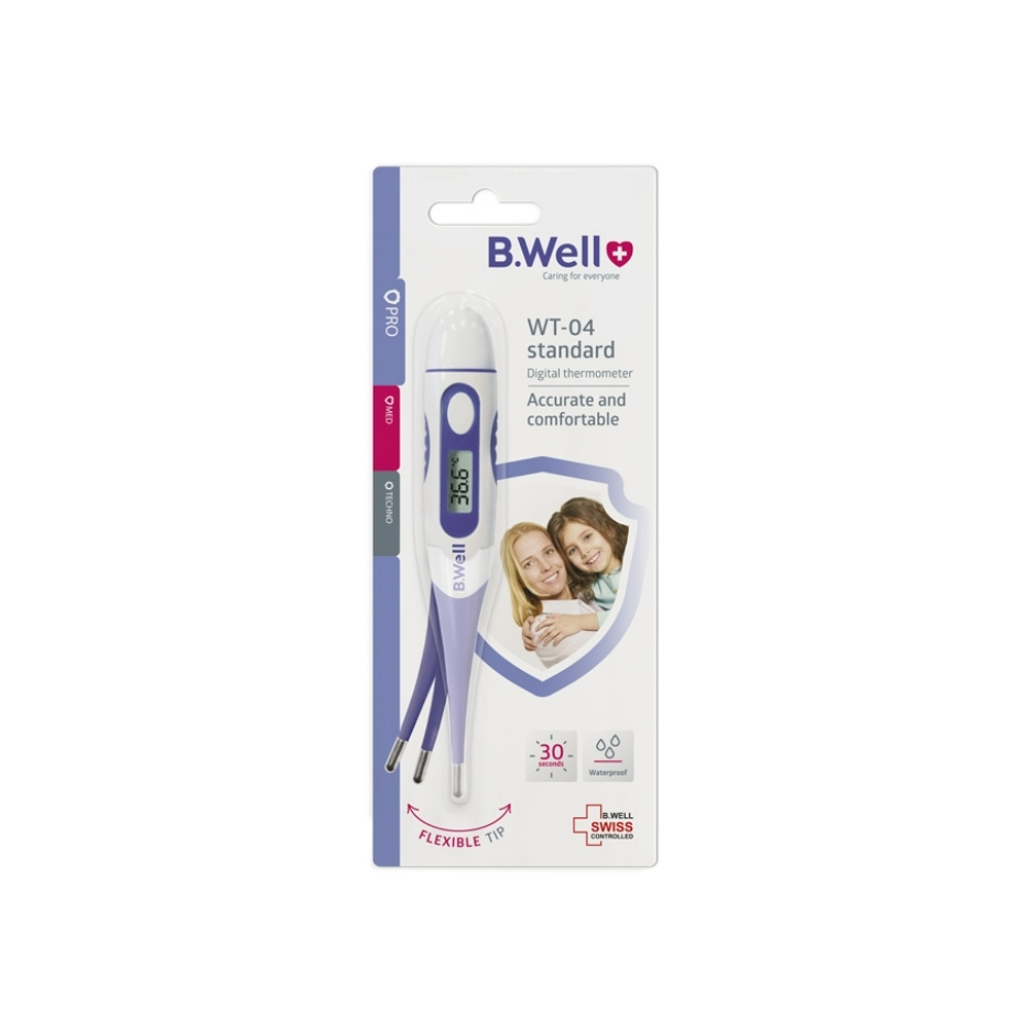B.Well Digitalni toplomjer WT-04 Standard – Flexibile tip