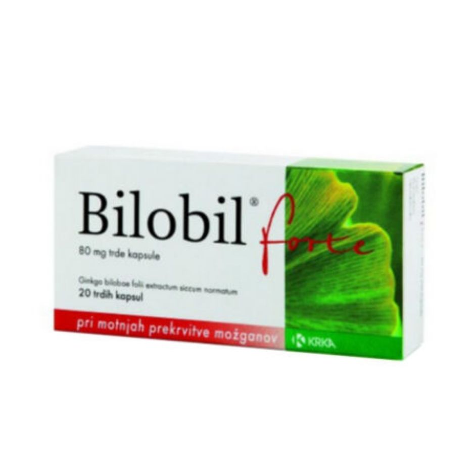 Bilobil forte kapsule 20×80 mg