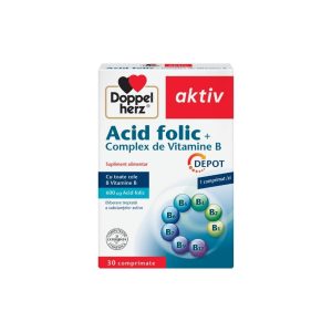 Doppelherz Aktiv B-Complex + folna kiselina tablete a45