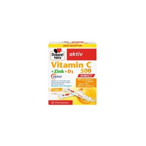 Doppelherz Vitamin C + Cink + D3 Direkt vrećice a20