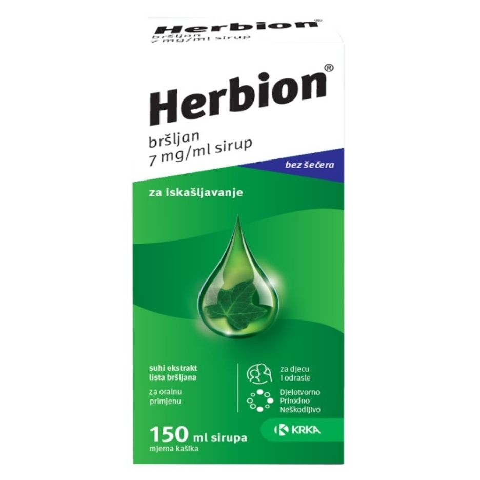Herbion sirup Bršljan, 150 ml