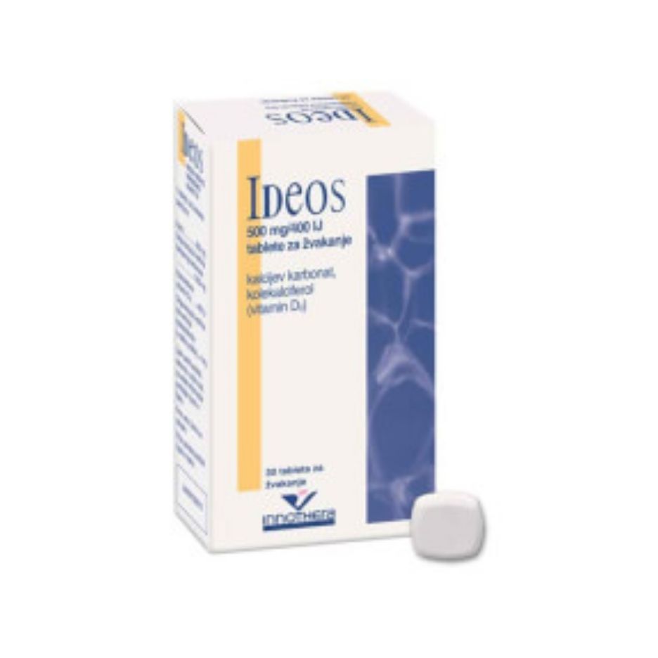 Ideos tablete za žvakanje 30 tableta za žvakanje