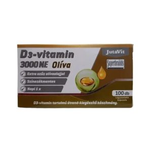 Jutavit Vitamin D3 4000IU meke kapsule a100