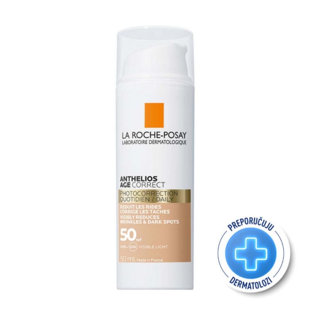 La Roche-Posay Anthelios Age Correct tonirana krema SPF50 50 ml