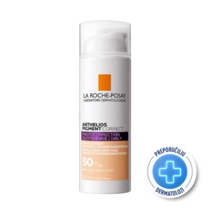 La Roche-Posay Anthelios Pigment Correct obojena krema za lice SPF50 50 ml – Light