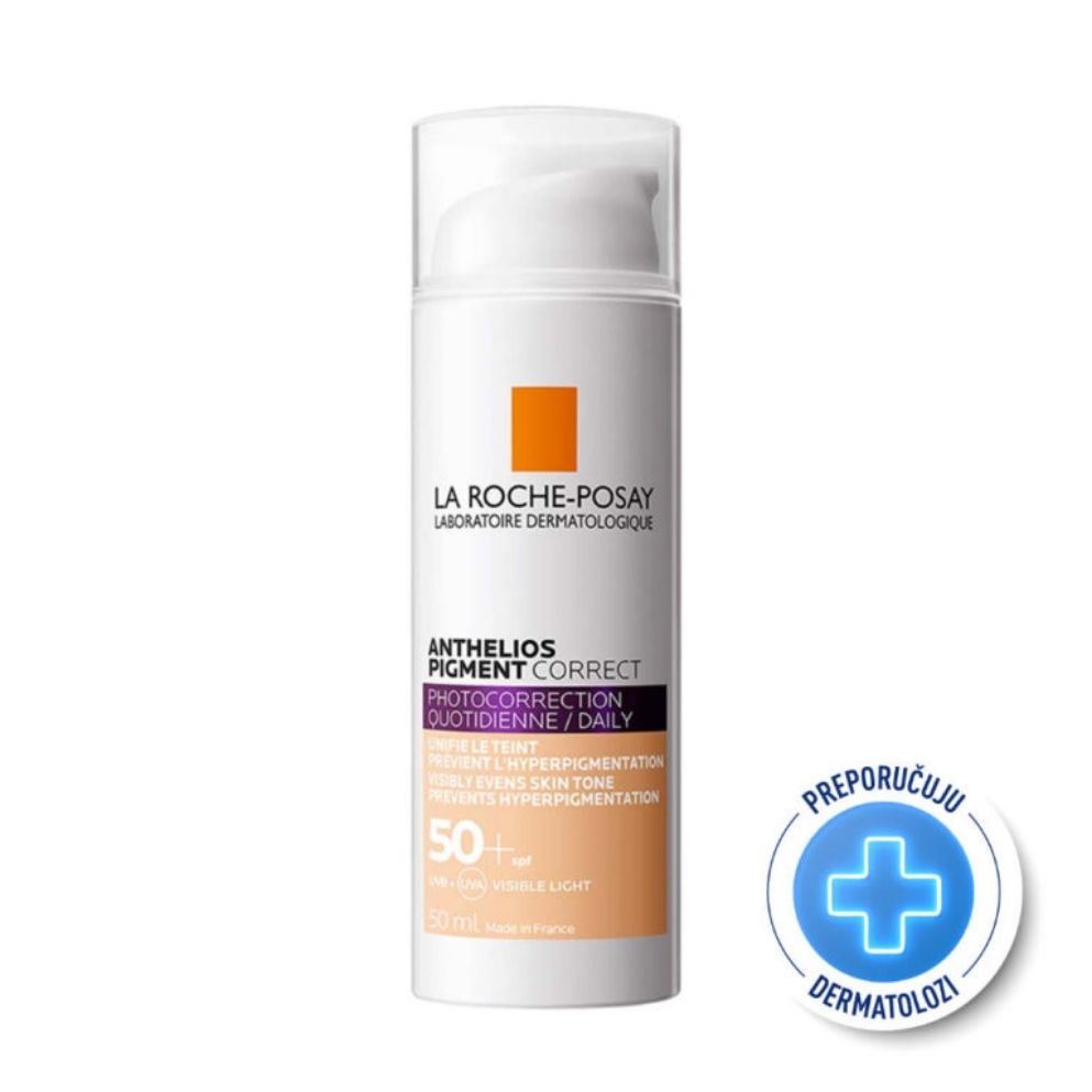 La Roche-Posay Anthelios Pigment Correct obojena krema za lice SPF50 50 ml – Light