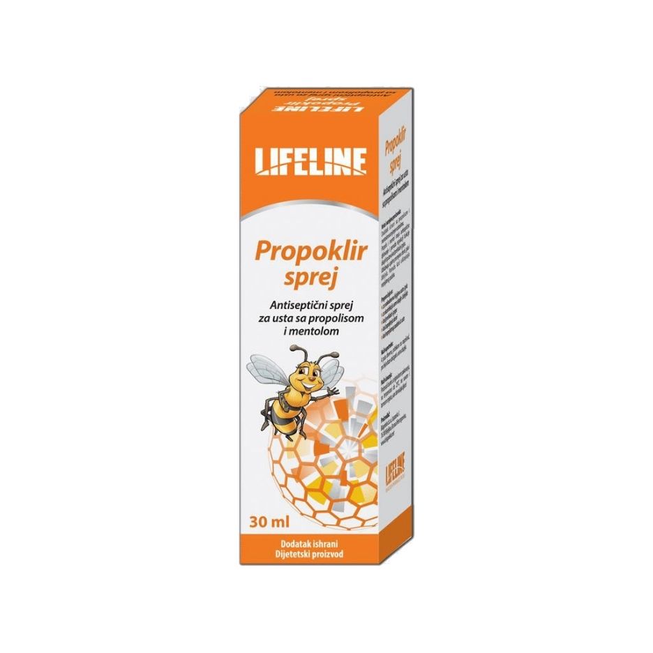 Lifeline Propoklir antiseptični sprej za usta 30 ml