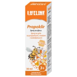 Lifeline Propoklir sprej za djecu 30 ml