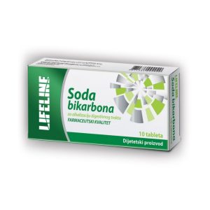 Lifeline soda bikarbona 10 tableta