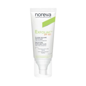 Noreva EXFOLIAC matirajući fluid za zaštitu od sunca SPF50+ 40 ml