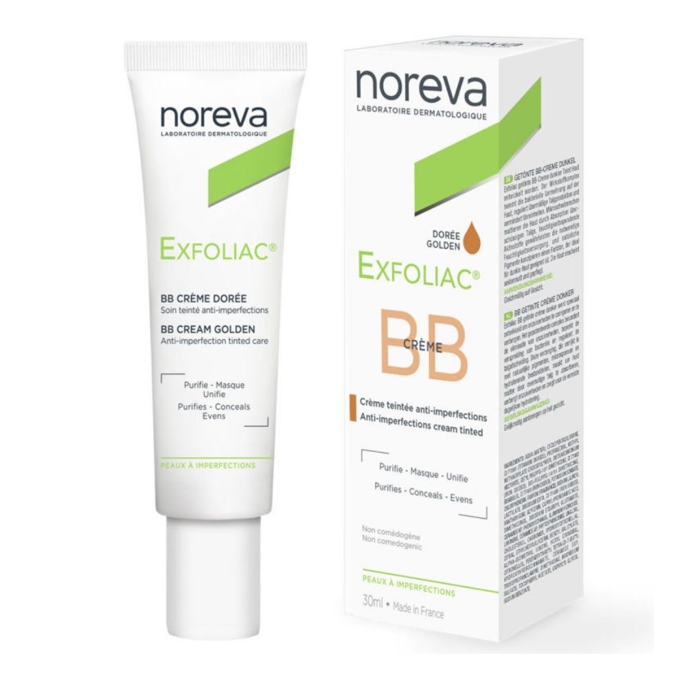 Noreva EXFOLIAC tonirana BB krema gold 30 ml