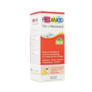 PEDIAKID Željezo i B vitamini – sirup sa okusom banane 125 ml