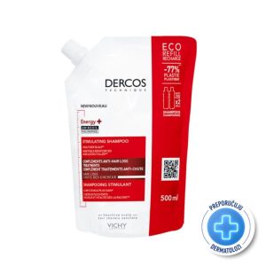 Vichy Dercos Energy+ energetski šampon protiv opadanja kose 500 ml REFILL