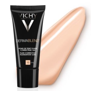 Vichy Dermablend korektivni tečni puder SPF 35 – nijansa 15 Opal, 30 ml