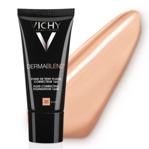Vichy Dermablend korektivni tečni puder SPF 35 – nijansa 35 Sand, 30 ml
