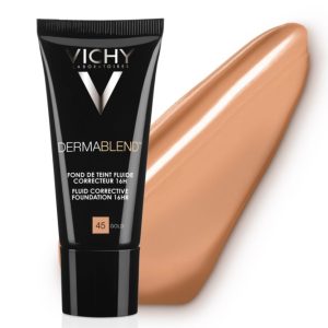 Vichy Dermablend korektivni tečni puder SPF 35 – nijansa 45 Gold, 30 ml