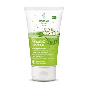 Weleda dječiji šampon i losion za tuširanje limeta 150 ml