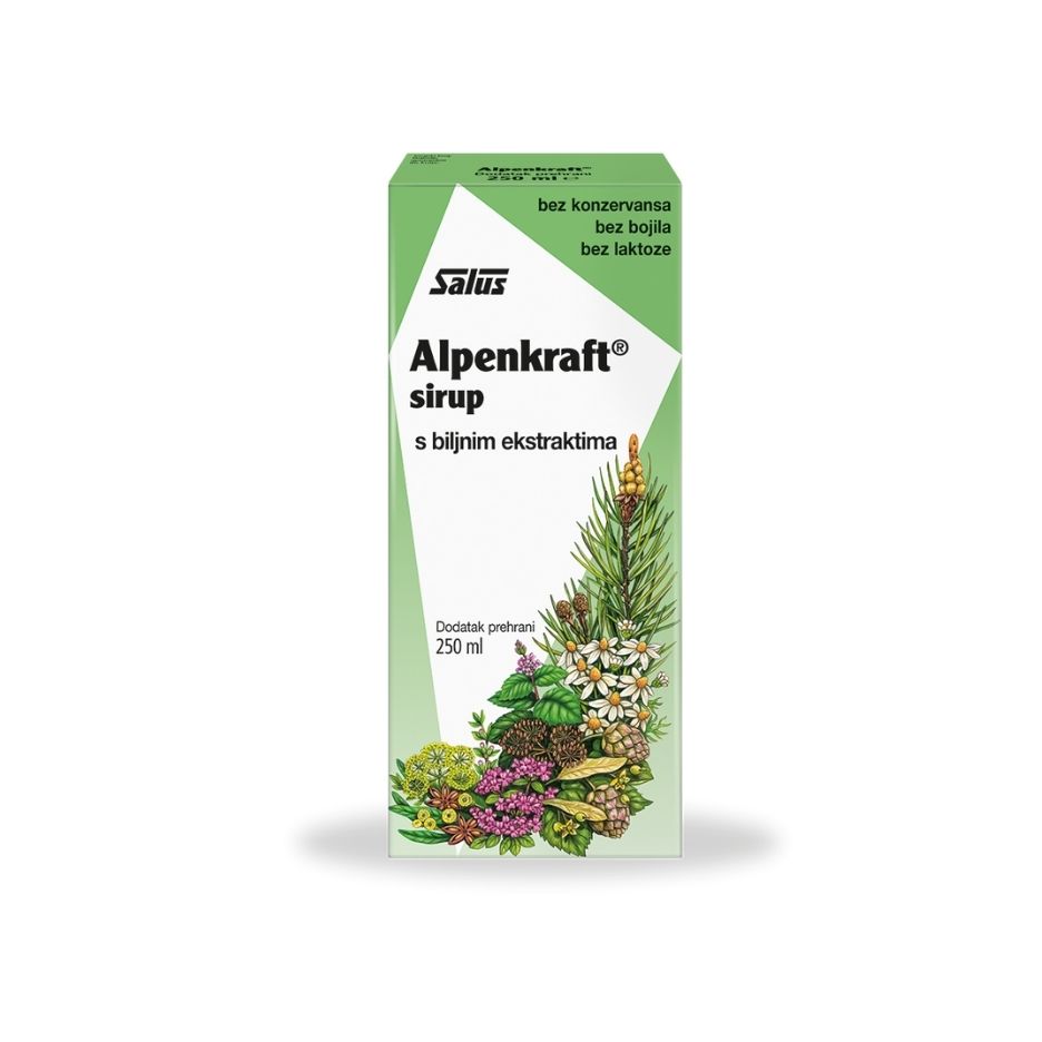 Alpenkraft sirup s biljnim ekstraktima