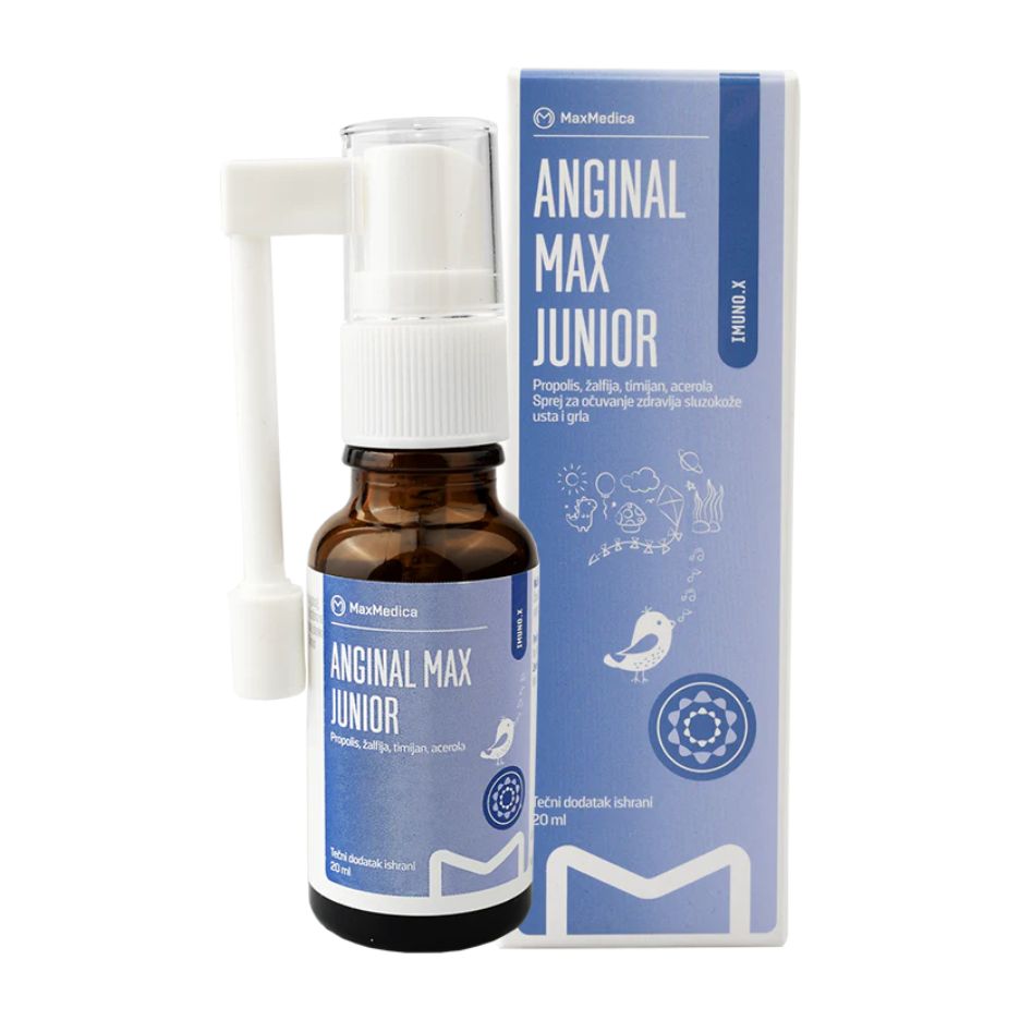 Anginal MAX Junior sprej za grlo 30 ml