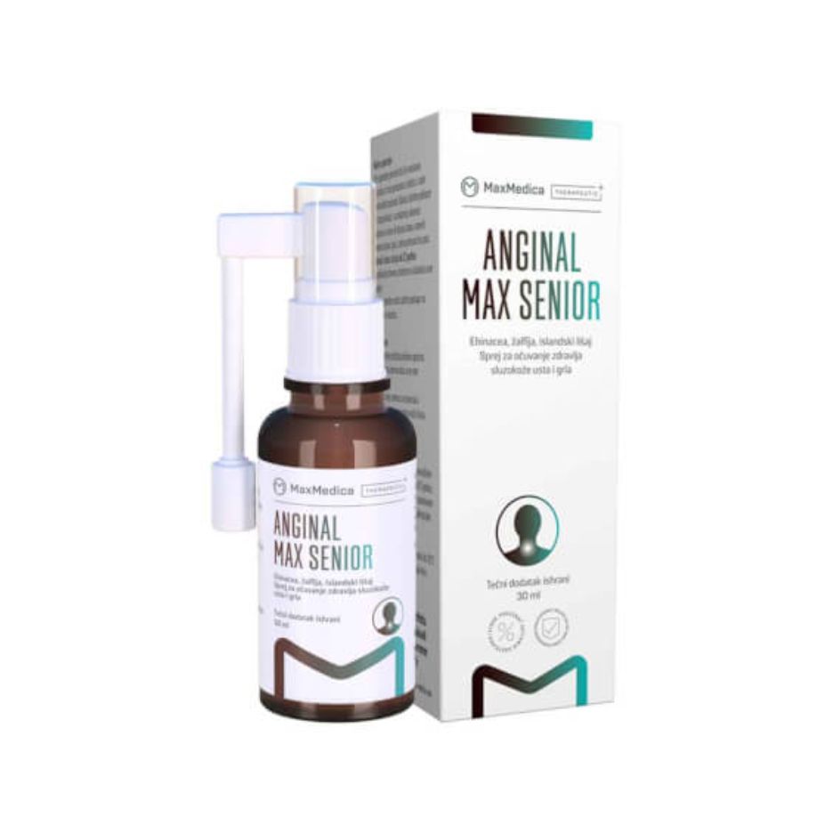 Anginal MAX Senior sprej za grlo 30ml