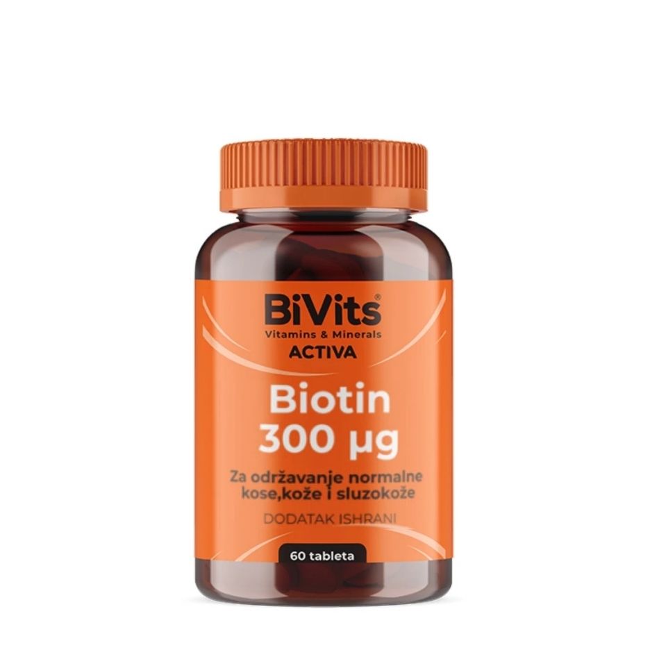 BiVits Biotin 300 µg 60 tableta