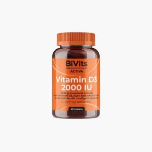 BiVits Vitamin D3 2000 IU tablete a60