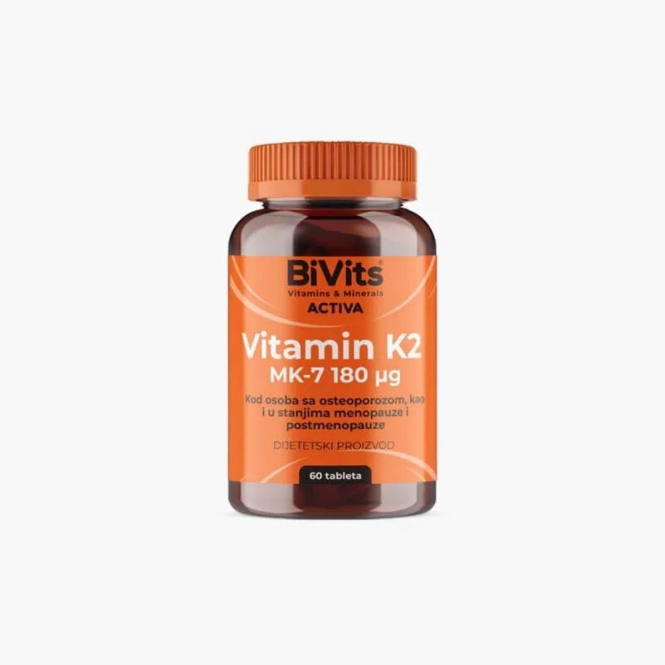 BiVits Vitamin K2 MK-7 180 µg tablete a60