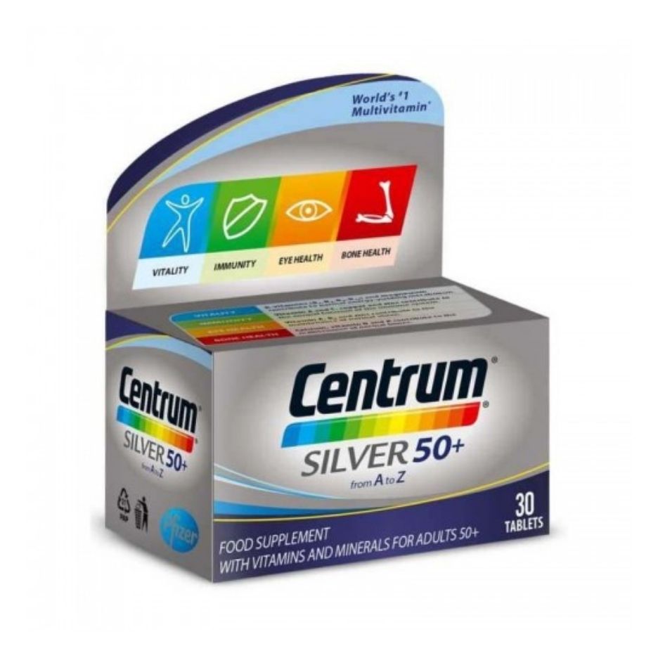 Centrum Silver 50+ tablete a30