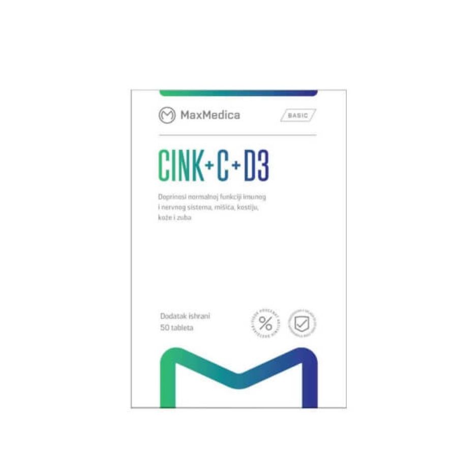 Cink + C + D3 50 tableta