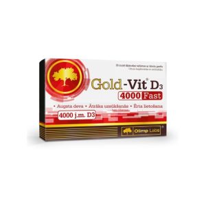 Gold - Vitamin D3 4000 IU fast oriblete 30 oribleta