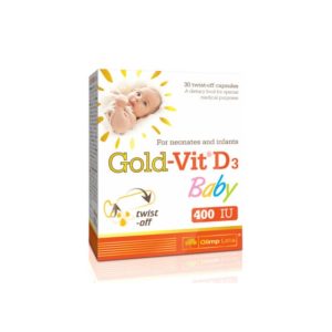 Gold - Vitamin D3 Baby twist-off kapsule 30 kapsula