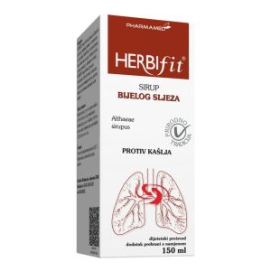 Herbifit Bijeli sljez sirup