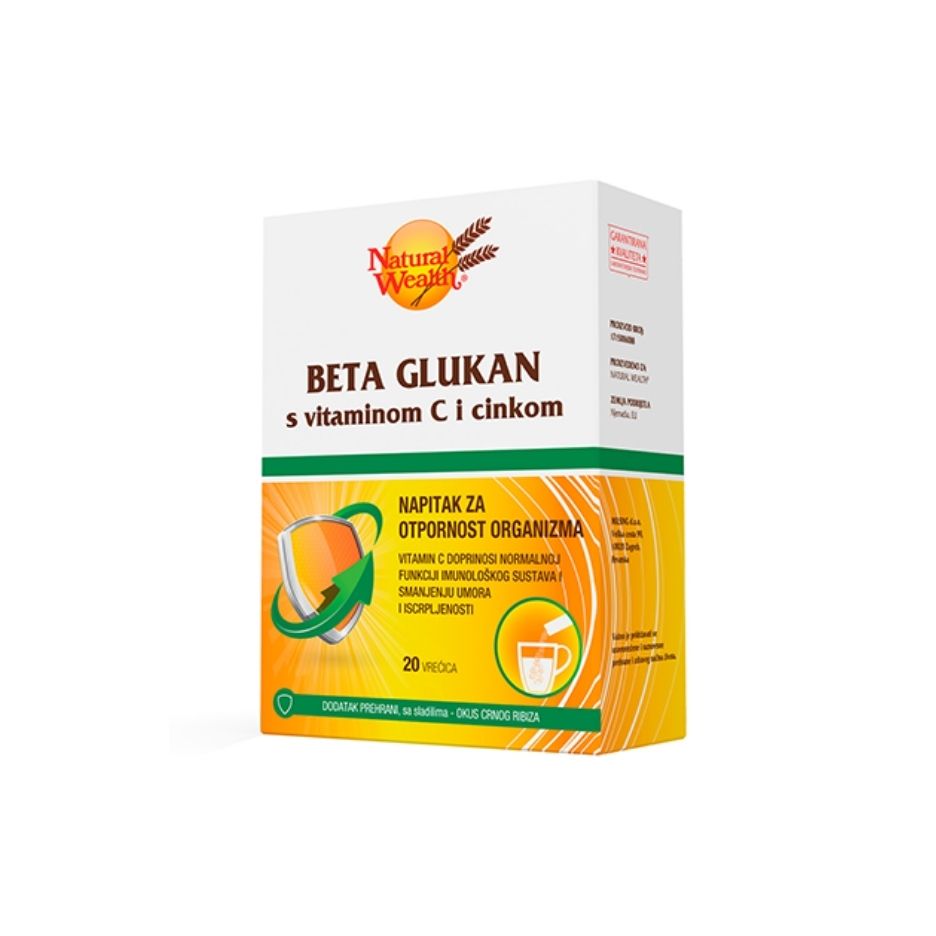 N.W. Beta glukan + vit. C + Zn vrećice a 20
