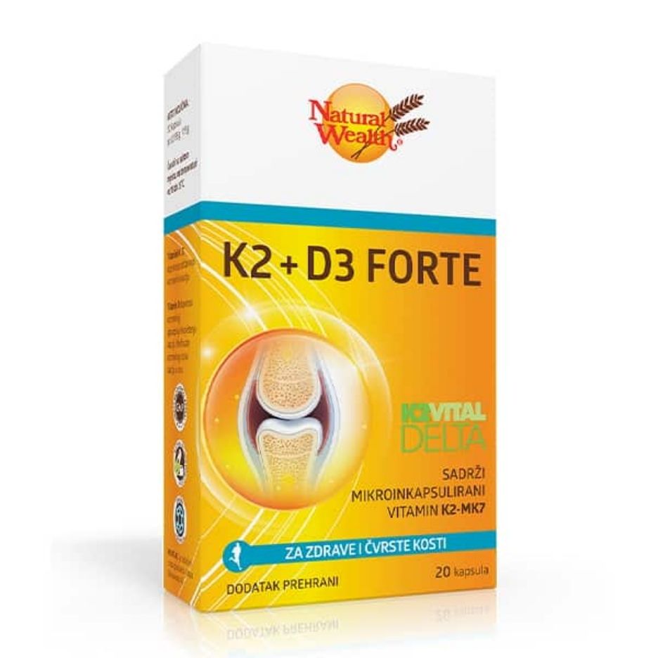 N.W. K2 + D3 Forte cps. a 20