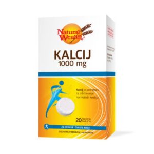 N.W. Kalcij 1000 mg šumeći 2×10