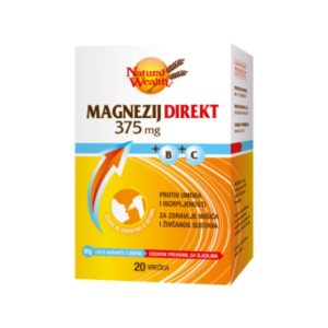 N.W. Magnezij DIREKT vreć. 375 mg a 20