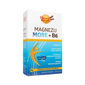 N.W. Magnezij MORE + B6 caps. a 20
