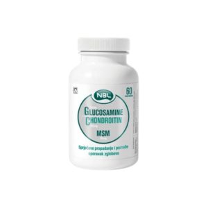 NBL Glucosamine Chondroitin MSM – 60 kapsula