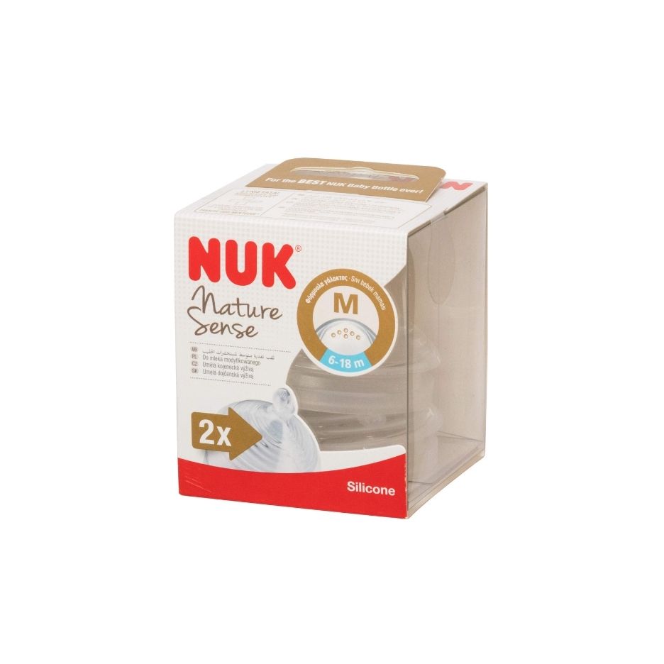 NUK Nature Sense ortodontska duda A2 (0–6 mj)