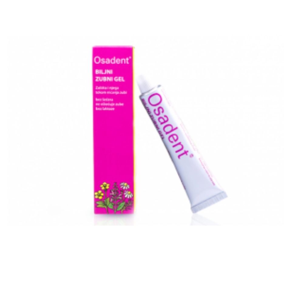 Osadent biljni gel za zube – 20 g