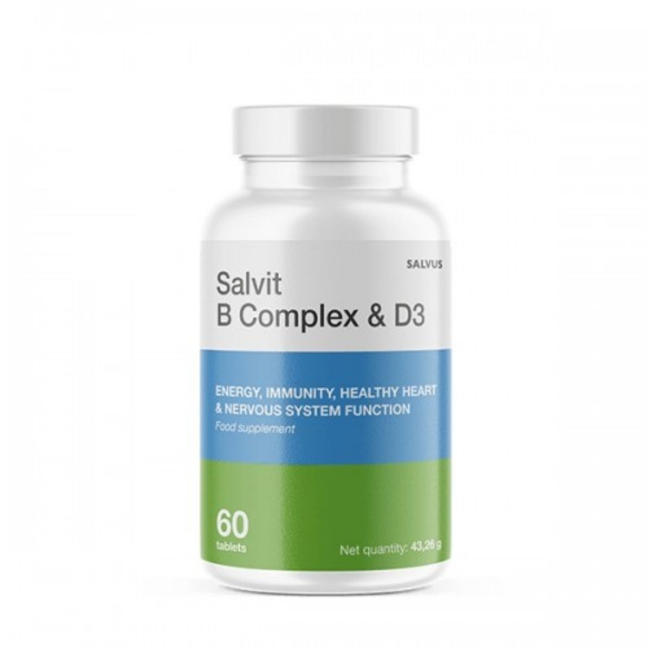Salvit B-complex & D3 tbl. a 60