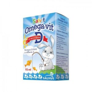 Salvit OMEGA vit. D kapi 15 ml