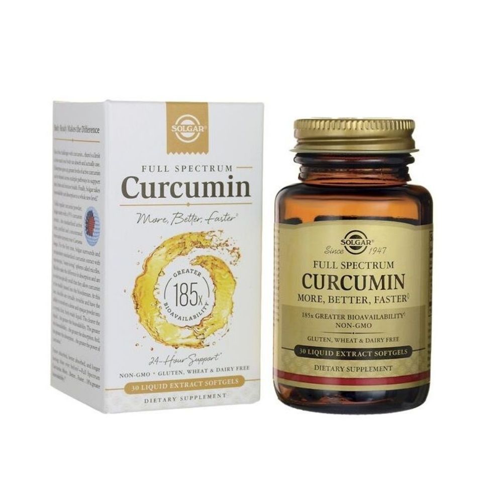 Solgar Full Spectrum Curcumin kapsule a30