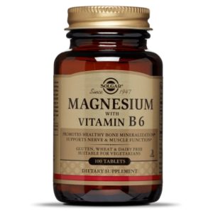 Solgar Magnezij s vitaminom B6 tablete a100
