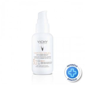 Capital Soleil fluid za lice protiv fotostarenja SPF50+ 50 ml